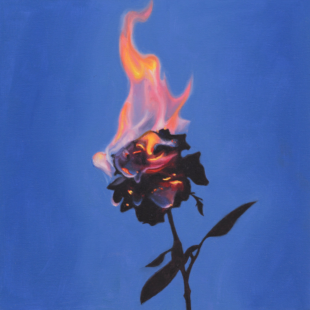 “Last Bloom” Original Oil Painting