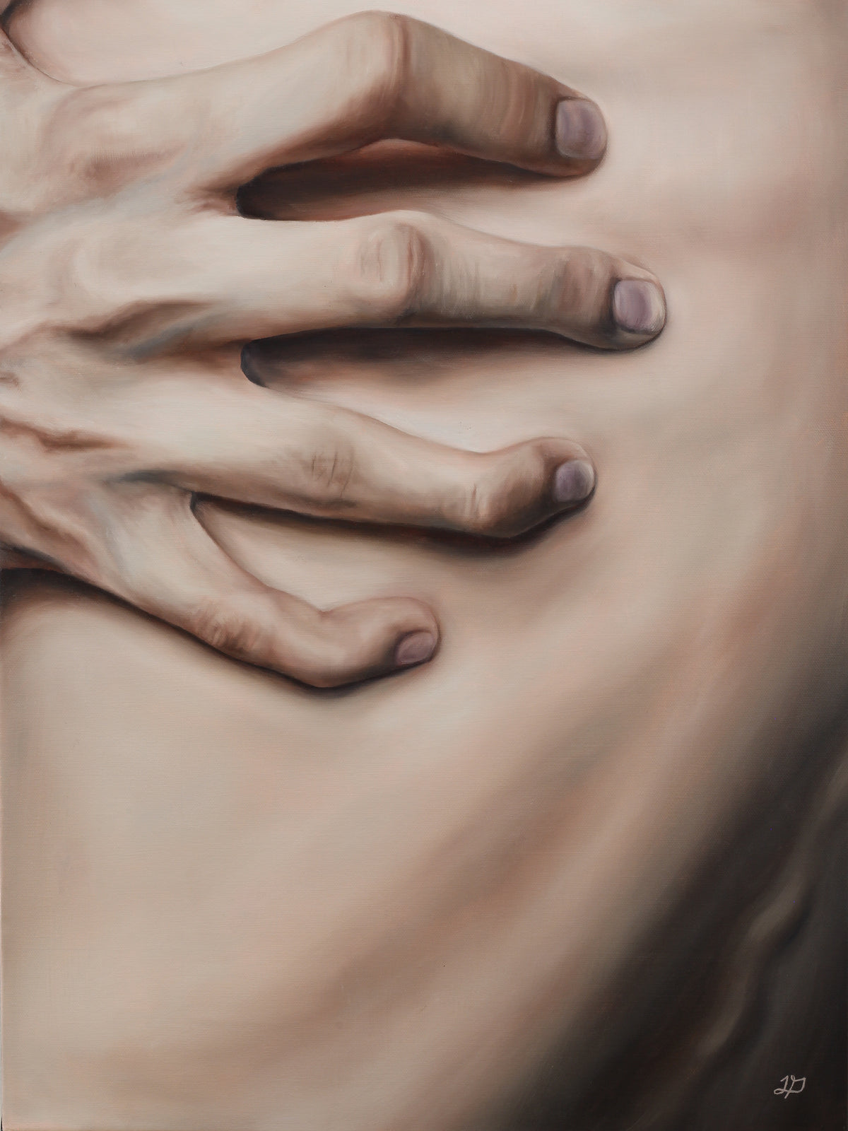 "Hold Me Close" Art Print