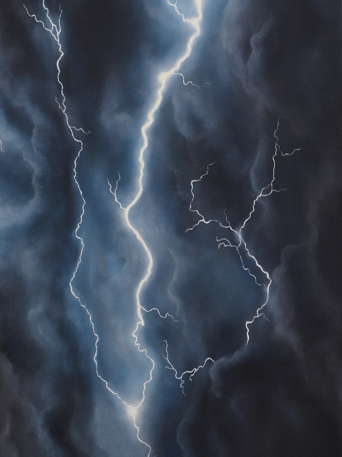 "A Storm I Couldn't Hold" Original Oil Painting
