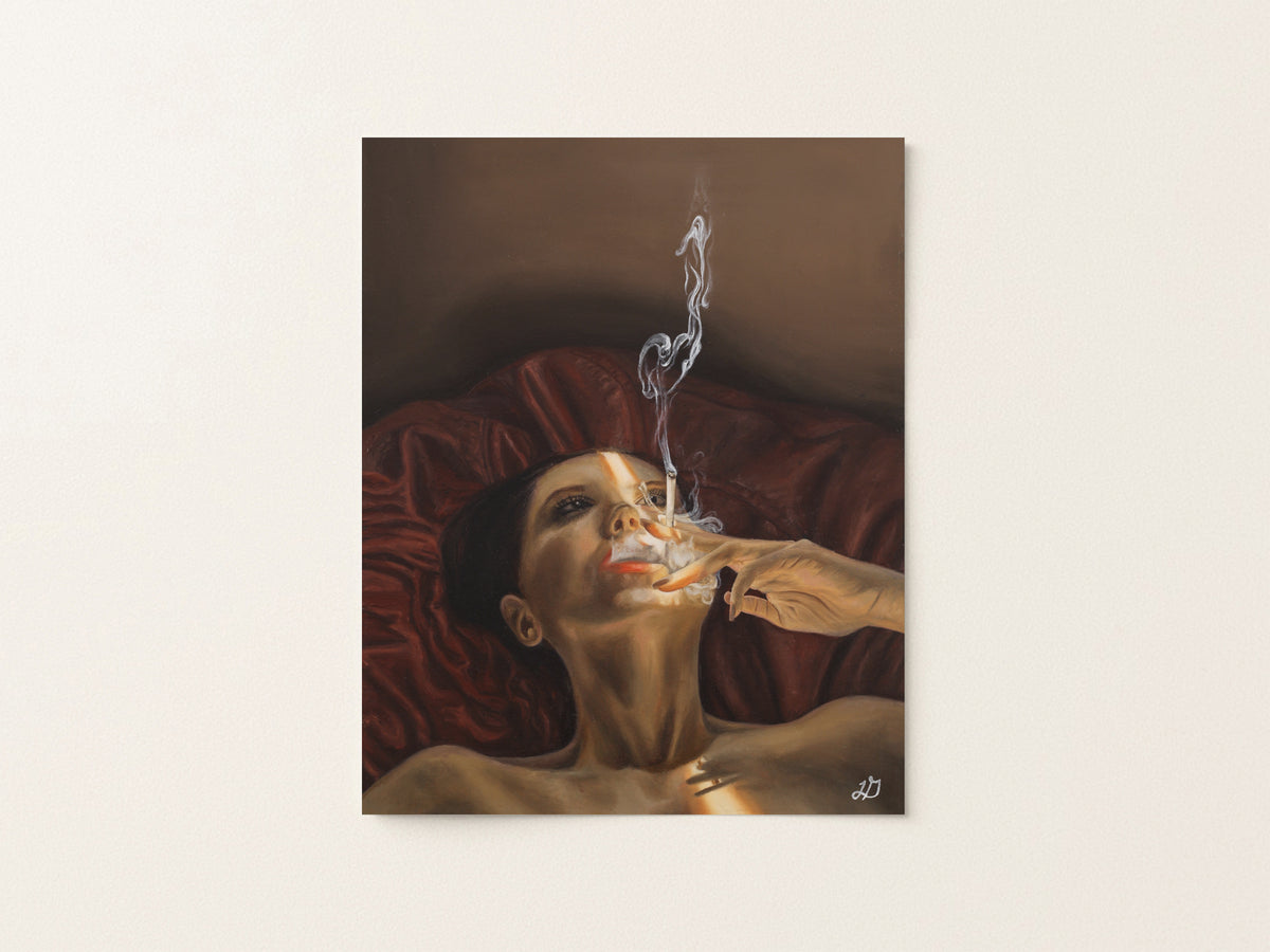 "Something To Take the Edge Off" Art Print