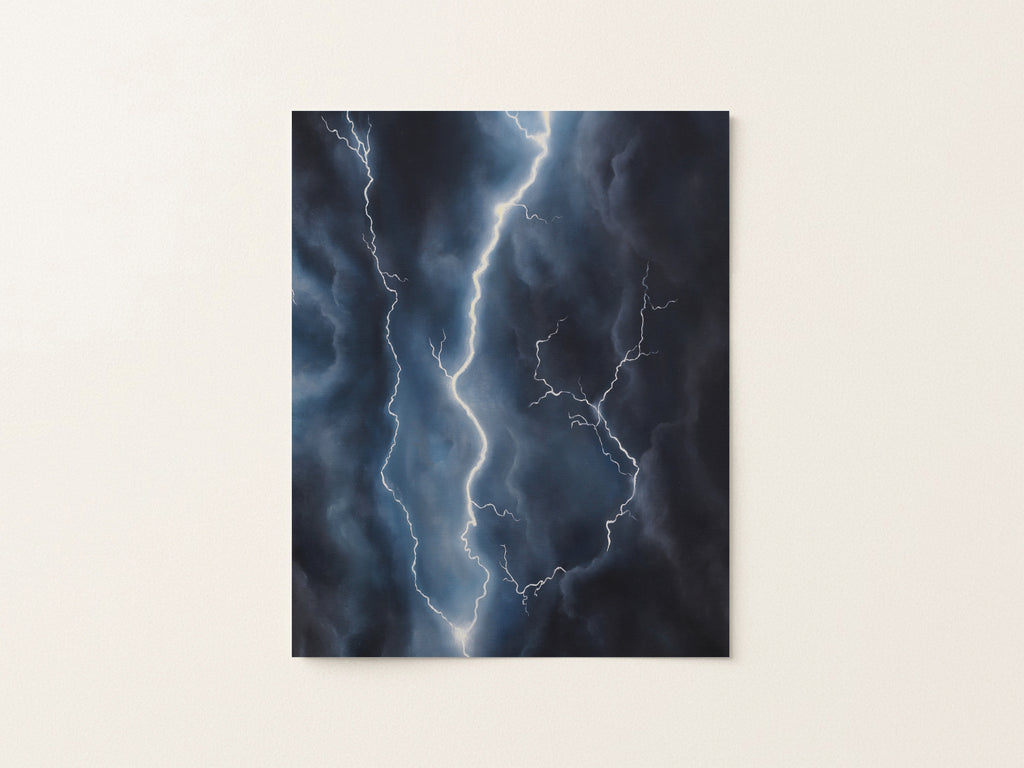 "A Storm I Couldn't Hold" Art Print